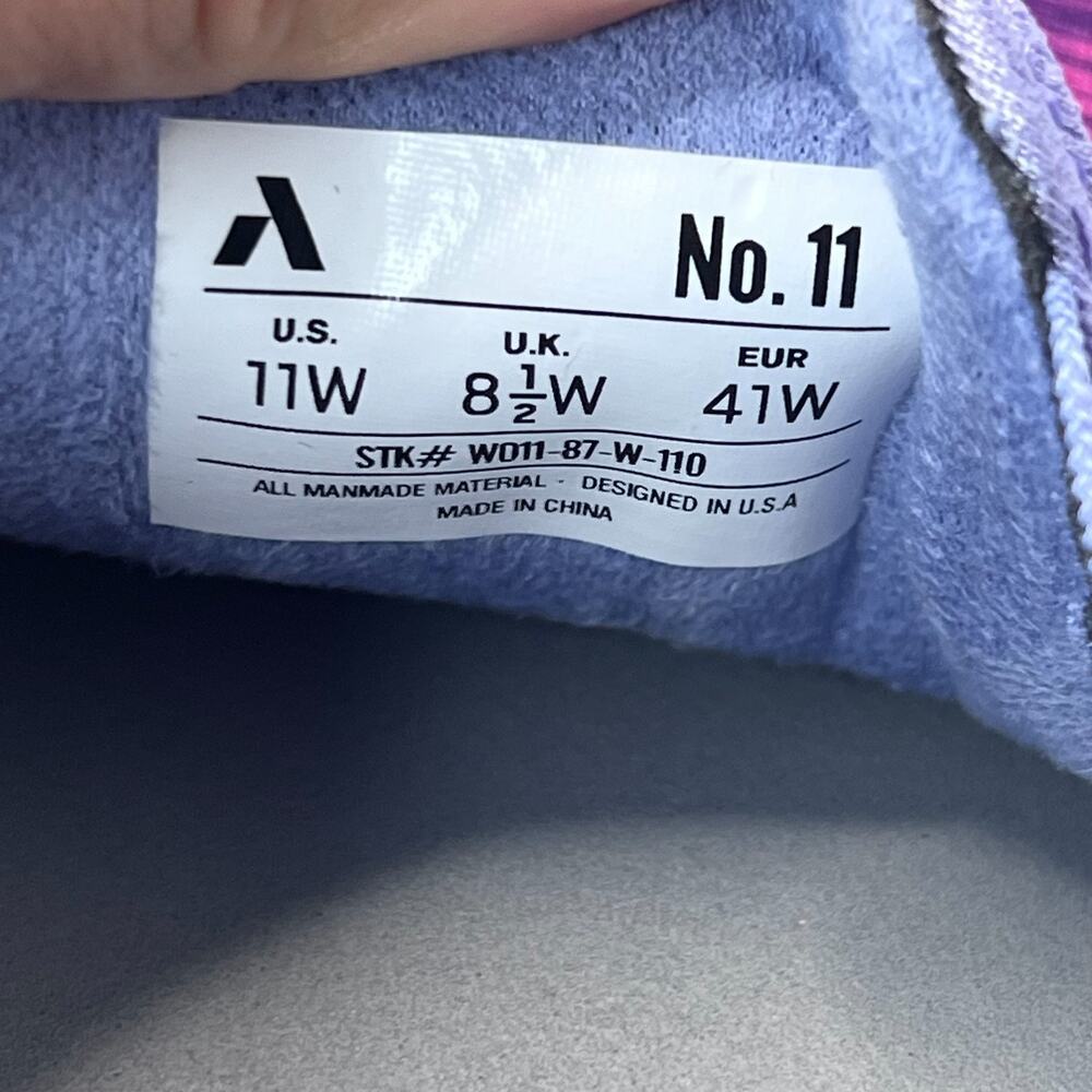 Anodyne No 11 Sport Trainers Diabetic Shoes Slip On Purple Pink Women’s US 11W - Picture 8 of 9